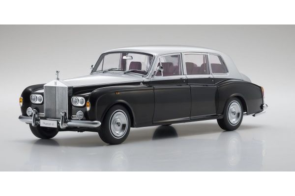 KYOSHO ORIGINAL 1/18scale Rolls Royce Phantom VI (Black / Silver)  [No.KS08905BKS]
