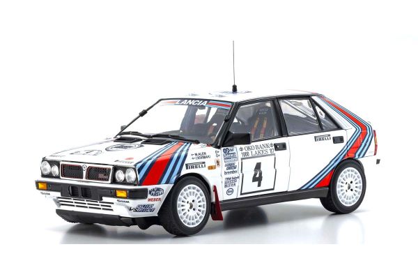 KYOSHO ORIGINAL 1/18scale Lancia Delta HF 4WD 1000 Lakes 