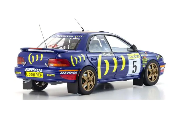 KYOSHO ORIGINAL 1/18scale Subaru Impreza 1995 Monte Carlo #5 [No