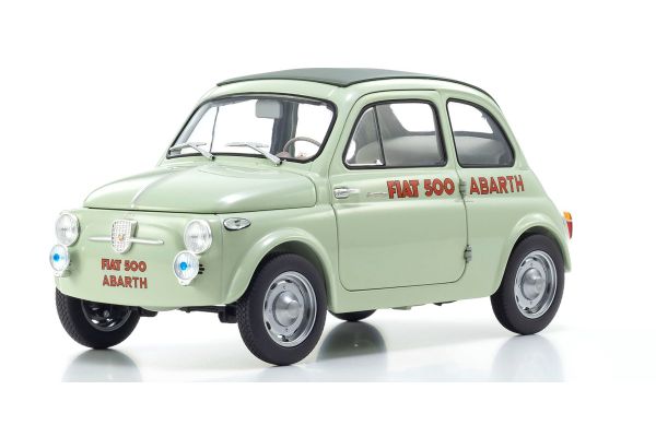 京商オリジナル 1/18 フィアット ヌォーヴァ 500 エラボラツィオーネ アバルト レコード グリーンクリア  [No.KS08966ALG]