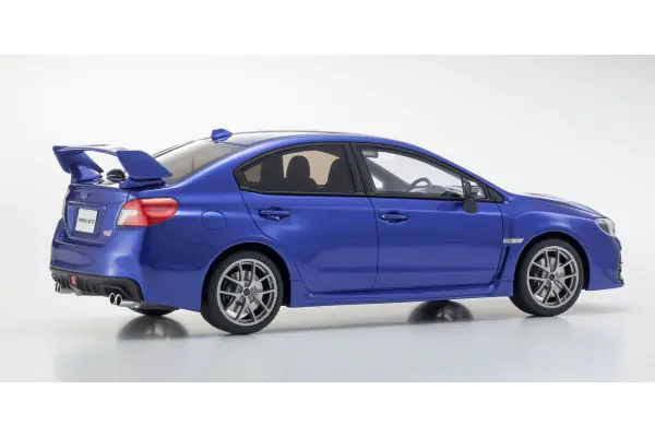 京商 ミニカー | 販売終了: SAMURAI 1/18 SUBARU WRX STI TypeS Blue