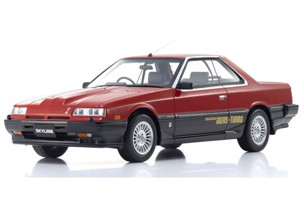 京商 サムライ 1/18 日産 スカイライン 2000 ターボ RS-X (レッド) 限定 500個  [No.KSR18065R]