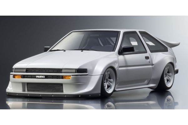 京商 サムライ 1/18 トヨタ スプリンタートレノ AE86 Khyzyl Saleem (ホワイト)  [No.KSR18070W]
