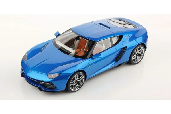 10％OFFクーポン ミニカー 1/18 ニッサン LANNIA 2015 ブルー