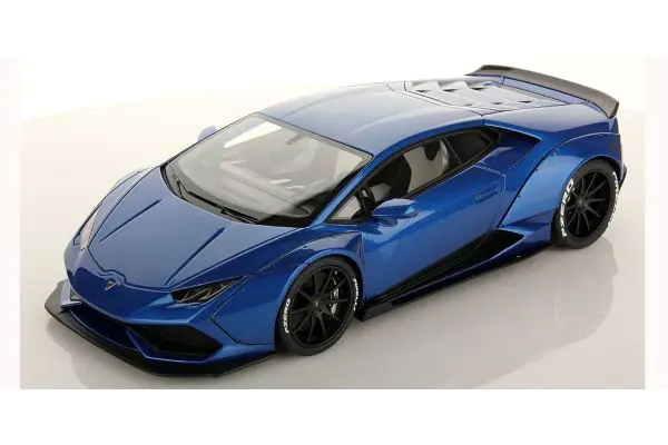 MR Collection 1/18scale Lamborghini Huracan Aftermarket Blu