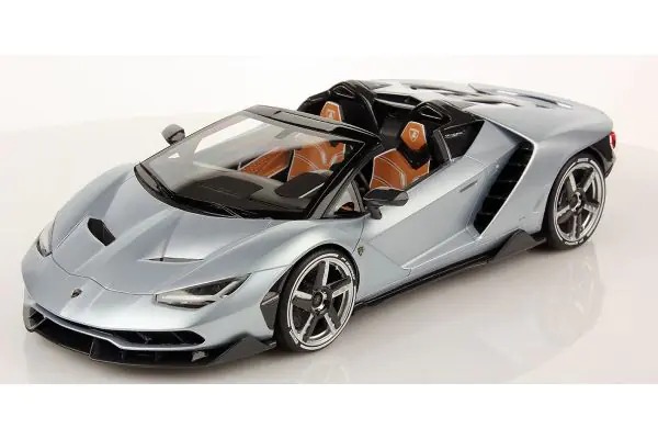 MR Collection 1/18scale Lamborghini Centenario Roadster Argento Centenario  (Silver) [] - KYOSHO minicar