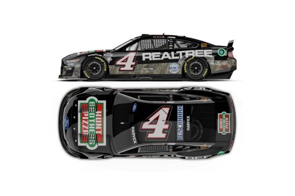 Lionel Racing 1/64scale HUNT BROTHERS PIZZA CAMO BLACK 2023 Ford Mustang Kevin Harvick #4  [No.LR278645]