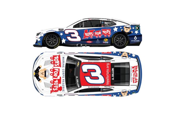 Lionel Racing 1/64 TOYS FOR TOTS 2024 シボレー カマロ ZL1 オースティン･ディロン #3  [No.LR308830]