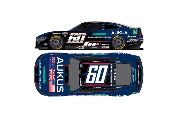 Lionel Racing 1/64 BUILDSUBMARINES.COM/ASUKUS 2024 フォード マスタング キャム･ウォーターズ #60   [No.LR309110]