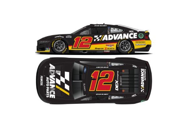Lionel Racing 1/64 ADVANCE AUTO PARTS 2025 フォード マスタング ライアン･ブレイニー #12  [No.LR317146]