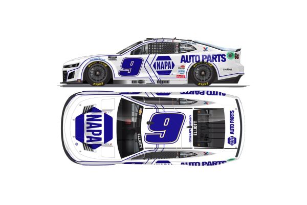 Lionel Racing 1/64 NAPA WHITE 2025 シボレー カマロ ZL1 チェイス･エリオット #9  [No.LR321440]