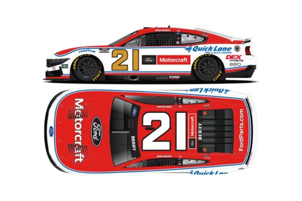 Lionel Racing 1/64 MOTORCRAFT 2025 フォード マスタング ジョシュ･ベリー #21  [No.LR322249]