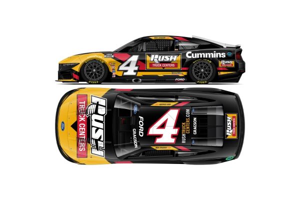 Lionel Racing 1/64 RUSH TRUCK CENTERS 2025 フォード マスタング ノア･グラゴソン #4  [No.LR322997]