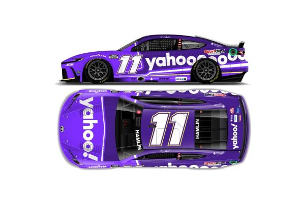 Lionel Racing 1/64 YAHOO 2025 トヨタ カムリ XSE デニー･ハムリン #11  [No.LR323338]