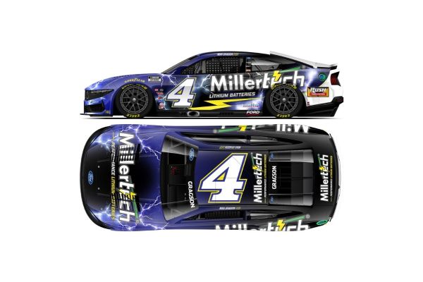 Lionel Racing 1/64 MILLERTECH 2025 フォード マスタング ノア･グラゴソン #4  [No.LR324380]