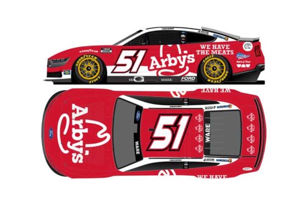 Lionel Racing 1/64 ARBY'S 2025 フォード マスタング コディ･ウェア #51  [No.LR326025]