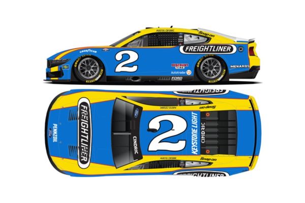 Lionel Racing 1/64 FREIGHTLINER 2025 フォード マスタング オースティン･シンドリック #2 スローバック  [No.LR326568]