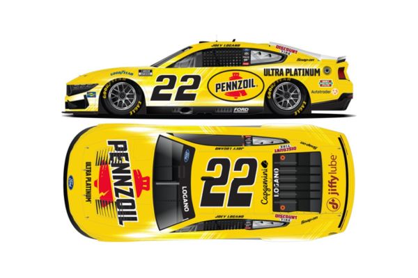 Lionel Racing 1/64 PENNZOIL 2025 フォード マスタング ジョーイ･ロガーノ #22  [No.LR328319]