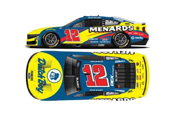 CORGI 1/64 MENASRDS/DUTCH BOY 2025 フォード マスタング ライアン･ブレイニー #12 スローバック  [No.LR329002]