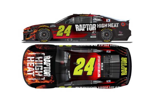 Lionel Racing 1/64 RAPTOR HIGH HEAT 2025 シボレー カマロ ウィリアム･バイロン #24 ナッシュビル  [No.LR330176]