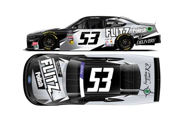 Lionel Racing 1/64 FLITZ POLISH 2025 フォード マスタング メイソン･マッジオ #53  [No.LR330503]