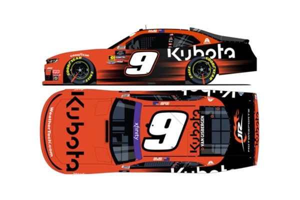 Lionel Racing 1/64 KUBOTA 2025 シボレー カマロ シェーン･ヴァン･ギスバーゲン #9 ワトキンズ･グレン  [No.LR330848]