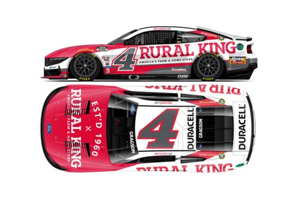 Lionel Racing 1/64 RURAL KING 2025 フォード マスタング ノア･グラゴソン #4  [No.LR330961]