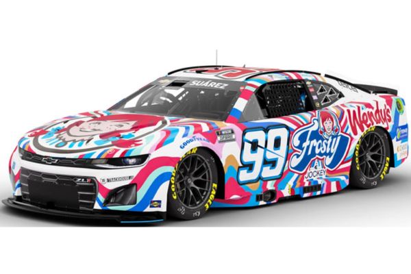 Lionel Racing 1/64 WENDY'S FROSTY 2025 シボレー カマロ ダニエル･スアレス #99  [No.LR331494]