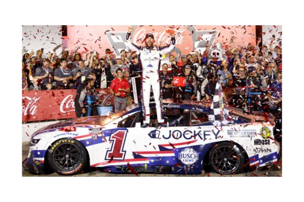 Lionel Racing 1/64 JOCKEY/FOLDS OF HONOR 2025 シボレー カマロ ロス･チャスティン #1 シャーロット 5/25 Coca-Cola 600 ウィナー  [No.LR332576]