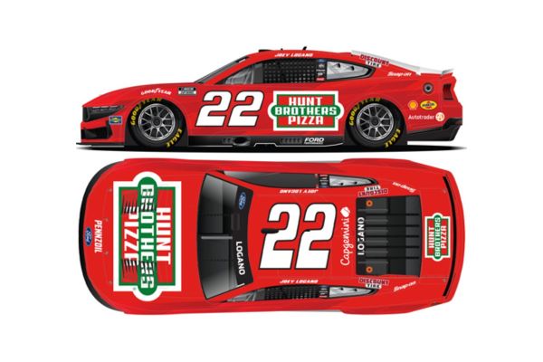 Lionel Racing 1/64 HUNT BROTHER'S PIZZA RED 2025 フォード マスタング ジョーイ･ロガーノ #22 ミシガン  [No.LR332729]