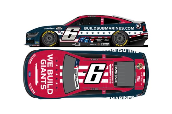 Lionel Racing 1/64 BUILD SUBMARINES 2025 フォード マスタング ブラッド･ケセロウスキー #6 シャーロット Coca-Cola 600  [No.LR332781]