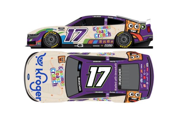 Lionel Racing 1/64 KROGER/CINNAMON TOAST CRUNCH 2025 フォード マスタング クリス･ブッシャー #17 アトランタ  [No.LR333474]