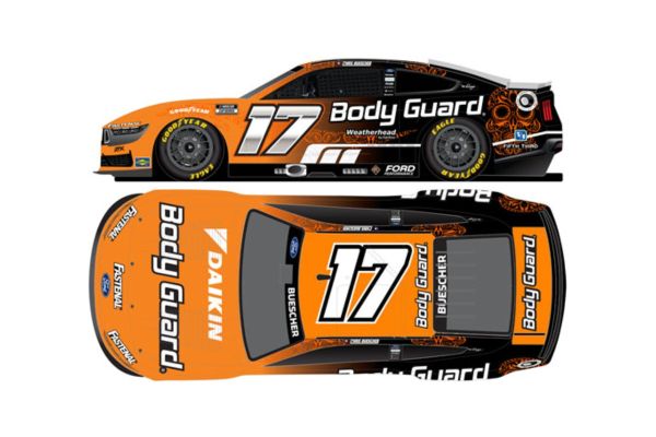 Lionel Racing 1/64 BODY GUARD 2025 フォード マスタング クリス･ブッシャー #17 メキシコ   [No.LR333771]