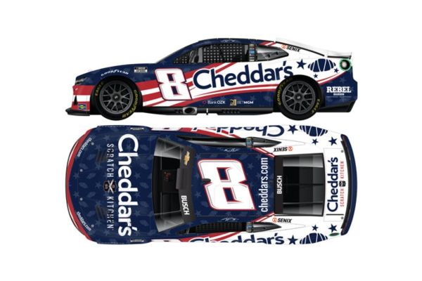Lionel Racing 1/64 CHEDDAR'S SALUTES 2025 シボレー カマロ カイル･ブッシュ #8  [No.LR333825]