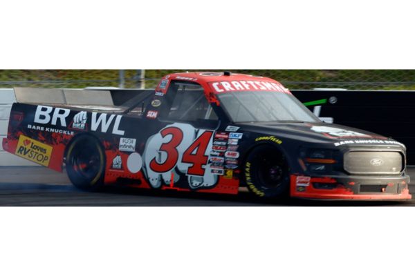 Lionel Racing 1/64 BARE KNUCKLE BOXING 2025 フォード F-150 レイン･リッグス #34 ポコノ MILLERTECH BATTERY 200 ウィナー  [No.LR334549]