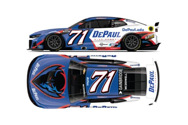 Lionel Racing 1/64 DePAUL UNIVERSITY 2025 シボレー カマロ マイケル･マクドウェル #71 シカゴストリートコース  [No.LR335089]