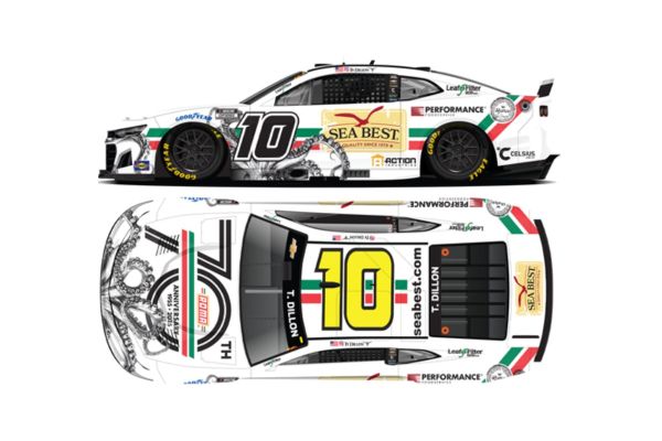 Lionel Racing 1/64 ROMA 70周年 SEA BEST 2025 シボレー カマロ タイ･ディロン #10 リッジモンド & デイトナ  [No.LR335959]