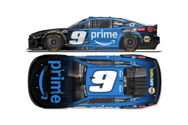 Lionel Racing 1/64 AMAZON PRIME 2026 シボレー カマロ チェイス･エリオット #9  [No.LR337861]