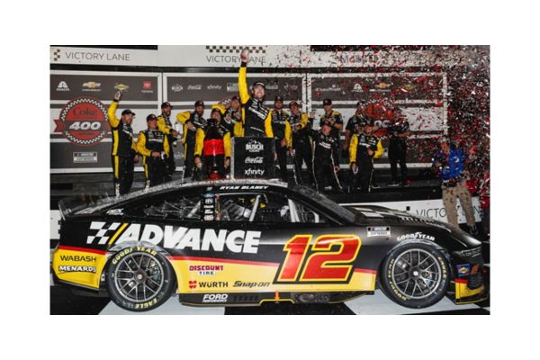 Lionel Racing 1/64 ADVANCE AUTO PARTS 2025 フォード マスタング ライアン･ブレイニー #12 デイトナ COKE ZERO SUGAR 400 ウィナー  [No.LR338547]