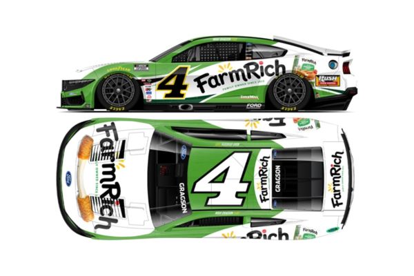 Lionel Racing 1/64 FARM RICH 2025 フォード マスタング ノア･グラゴソン #4  [No.LR339230]