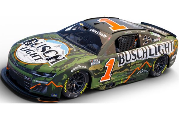 Lionel Racing 1/64 BUSCH LITE CAMO 2025 シボレー カマロ ロス･チャスティン #1 タラデガ  [No.LR339261]