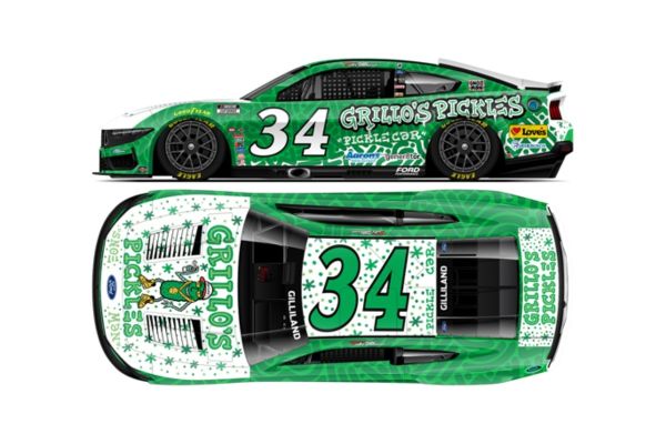 Lionel Racing 1/64 GRILLO'S PICKLES/Snoeman designed 2025 フォード マスタング トッド･ギリランド #34 ニューハンプシャー  [No.LR339575]