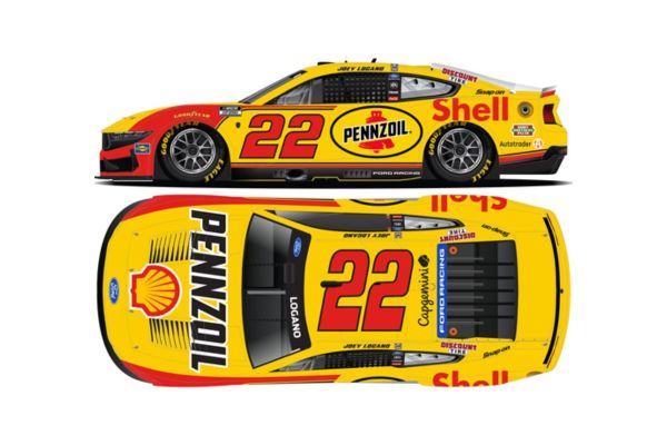 Lionel Racing 1/64 SHELL PENNZOIL 2026 フォード マスタング ジョーイ･ロガーノ #22  [No.LR341646]