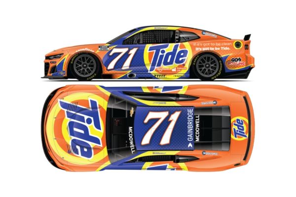 Lionel Racing 1/64 TIDE 2025 シボレー カマロ マイケル･マクドウェル #71 フェニックス レースウェイ  [No.LR341776]