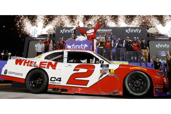 Lionel Racing 1/64 WHEELAN 2025 シボレー カマロ ジェシー･ラブ #2 フェニックス ウィナー Xfinity チャンピオン (Raced Version)  [No.LR342926]
