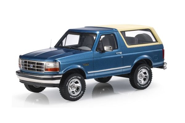 TOPMARQUES 1/18scale Ford Bronco 1992 Blue / Beige  [No.TOPLS055B]