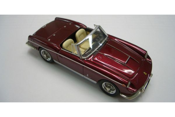 LOOKSMART 1/43scale Ferrari Tipo 400 S.A Cabriolet 1961 Red Met. [No.LS142]