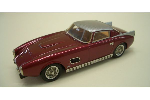 LOOKSMART 1/43scale Ferrari 410SA Chassis0761 Dr.WAX (Limited500pcs) Metallic Red/Silver [No.LS205A]
