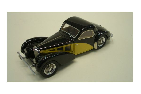LOOKSMART 1/43scale Bugatti T57 (chassis 57.373) Yellow/Black [No.LS219]