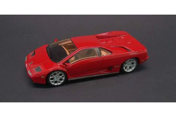 LOOKSMART 1/43scale Lamborghini Diablo  Red [] - KYOSHO minicar